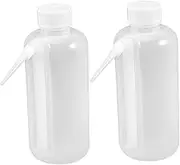 CHICAMPERA 2 Pcs Squeeze Bottles for Condiments Sauces Dressings Versatile Kitchen Squeeze Bottle for Restaurant Services and Home Use