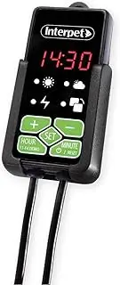 Interpet Digital Controller for Eco-Max LED Lighting, 24hr Digital Clock Display, Brightness Control, Sunrise, Sunset, Cloud Features, Fits of Eco-Max LED Light, Black
