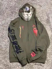 Jason Voorhees Bape Style Hoodie Size Medium