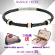 【CHARRIOL 夏利豪】Bangle Celtic凱爾特人幾何手環 黑索玫瑰金飾件S款-加雙重贈品 C6(04-301-1250-6-S)