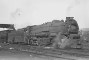 Pennsylvania Railroad 6921 steam engine East Altoona Pennsylvania Old Photo