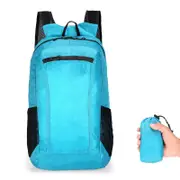 Nevenka 16L Ultra Lightweight Water Resistant Backpack for Hiking-Blue