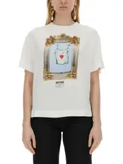 [Moschino] Moschino-"Gone With The Wind" T-Shirt-Donna 40