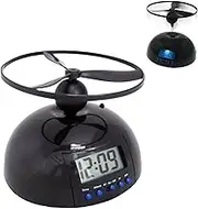 Run Away Flying Alarm Clock, Novelty LED Flying Alarm Clock for Bedroom, Battery Electronic Clock for Boys Girls