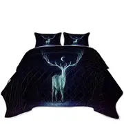 Night Bringer Magical Deer Coverlet
