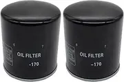 Oil Filter for FXRS LOW GLIDE 1982-1983 FXR SUPER GLIDE II 1982 1983 FLT80 TOUR GLIDE 80 CI 1981 1982 1983(2 PC)