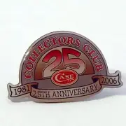 Case XX Knives Hat Pin Lapel Collectors Club 25th Anniversary 1981-2006