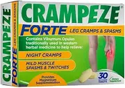 Crampeze Forte | Helps Relieve Leg Cramps & Spasms, Night Cramps, Mild Muscle Cramps and Twitches | 30 Tablets