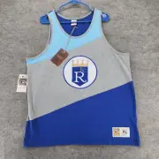 Kansas City Royals Tank Top Mens XL Mitchell Ness Cooperstown