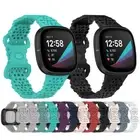 For Fitbit Versa 4/Versa 3/Sense 2/Sense Silicone Strap Wristwatch Band Sport
