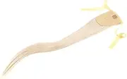 Prettyland 60 cm Static-Free Long Hair Straight Ponytail One-Piece Clip-in Hairpiece Extensions White/Blonde 613