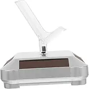 BELLIFFY Solar Powered Rotating Display Stand for Phones Watches Glasses Sleek Modern Design Multipurpose Showcase for Efficient Product Presentation