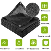 60% UV Sunblock Fabric Shade Cloth Net Mesh Shade for Plant Greenhouse Barn Pool