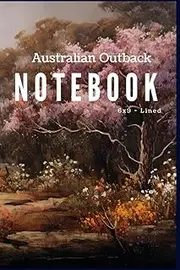 Australian Outback Notebook: Australian Landscape 6x9: Lined Journal