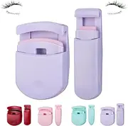 Blevora Eyelash Curler, Blevora Nutrient Lash Curlers, Professional Travel Makeup Tools, for All Eye Shapes, Pinch-Free Design (purple)