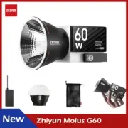 Zhiyun Molus G60 60W Protable COB Led Video Light Bi-Color Photography Light APP