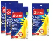 Playtex Handsaver Gloves, Reusable Cleaning Gloves, Size Extra Large, 4 Pairs