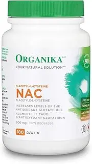 ORGANIKA NAC (N-ACETYL-L-CYSTEINE) 180 VCAPS