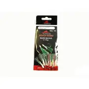 Rough Rider Flasher Circle Hooks #2 Red/Chartreuse 10 Hooks