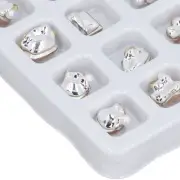 20pc Nail Rhinestone For Nail Art Luxury Nail Decorations Box Set Sparkling Nail