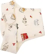 ASAKKURA Reusable Nappy Pants for Baby Cotton Diaper Pants Washable Nappies Newborn Soft Breathable for Infant Girl