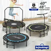 Genki 40/48/51inch Mini Trampoline Adults Kids Exercise Fitness Rebounder Indoor