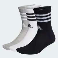 在飛比找momo購物網優惠-【adidas 官方旗艦】3-STRIPES 中筒襪 3 雙