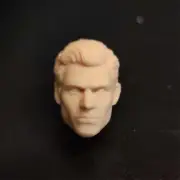 1/18 Scale New Superman Corenswet Head Sculpt Unpainted Fit 3.75" Figure A Style