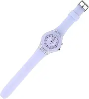 [VALICLUD] Luminous Rabbit Pattern Watch Strap Cartoon Design for Easy Reading Present for Glowing Wristwatch for Learning