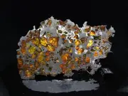 Meteorite Pallasite Imilac 92.35g Amazing Crystal Olivine Etched Slice