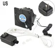 Inflatable Air Blower Replacement 12V 1A Fan Blower Motor w/ 3 LED Light String