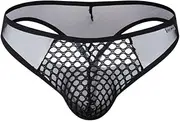 [JOCKMAIL] Men’s Thong Underwear Sexy Lace G String Thongs Mesh Breathable Thong for Men