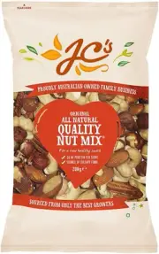 J.C.'S QUALITY FOODS All Natural Quality Nut Mix, 375 G