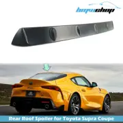 Fit For 19-on Toyota GR Supra J29 DB Coupe Rear Roof Spoiler V Type Unpainted (for: Toyota)