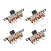 5pcs 2P3T Mini Switch 8 Pin PCB 3 Position DP3T Slide Switch On/On/On