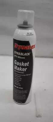 Dynatex 47201 DynaBlack RTV Silicone Gasket Maker L/V Oxime Fast Cure 8 Oz