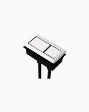 Square Toilet Flush Buttons Suited for Toilet Suite Cisterns Different Finishes