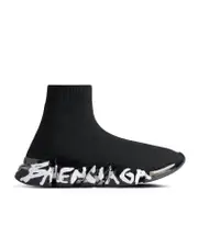 Balenciaga Speed 2.0 Ankle High Sneakers 44 Black