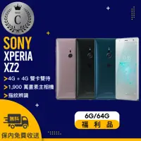 在飛比找momo購物網優惠-【SONY 索尼】C級福利品 H8296 6G/64G XP