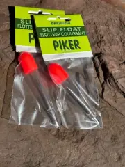 Float Fishing, Drennan Piker 6 Gram Fluorescent Slip Floats, Set of 2