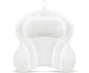 Provecta Luxury Bath Pillow, Ergonomic Bathtub Spa Pillow Support Head, Back, Shoulder and Neck