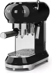 Smeg Espresso Machine, 1 Liters, Black ECF01 BLUS