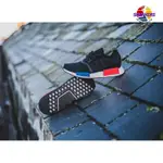 正版 ADIDAS ORIGINALS NMD RUNNER PK 黑白蘭紅 男女慢跑S79168 休閒鞋