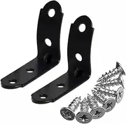 VOANZO 2 Piece Hinge Repair Kit Black Edition Glove Box Hinge Repair Kit for A4 S4 B6 B7 RS4 Glove Box Repair Parts Compatible with A4 Glove Box Hinges