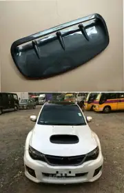 Carbon Fiber Hood Bonnet Intake Vent Scoop For Subaru Impreza WRX STi 2008-14 A (for: Subaru)