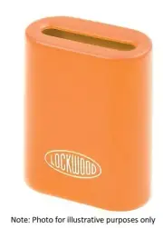 12x Lockwood PROTECTION SLEEVE Suits 214 & 215 Aluminium Padlock, Plastic YELLOW