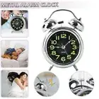 With Night Light Home Decor Number Clock Alarm Clock Super Loud Double Bell