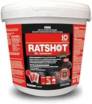 Ratshot Red Final Kill Paste Rapidkill Rat Mouse Rodent Poison Bait One Feed 1kg