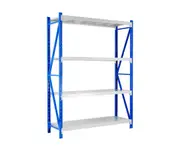 800kg 1.5m Garage Warehouse Storage Shelving Steel Tool Racking Office Shelves