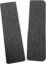 Stair Mat Non-Slip Pcs Self-Adhesive Step Pad Machine Washable Carpet Step Grip for Indoor Stairs